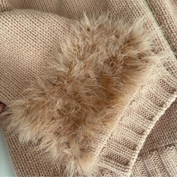 HERNO Strina Pink Embellished Alpaca-Blend Jacket - Picture 11 of 16